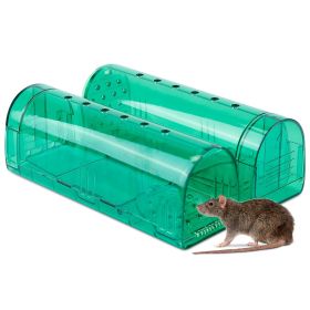 2Pcs Reusable Humane Mouse Trap Live Catch And Release Mouse Cage Animal Pest Rodent Hamster Capture Trap