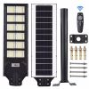 LED Solar Street Light Motion Sensor Dusk to Dawn Outdoor Road Lamp