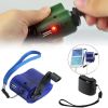USB Hand Crank Phone Charger Manual Outdoor Hiking Camping Emergency Generator Camping Travel Charger Outdoor Survival Tools