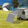 6.6x8.2FT Car Side Awning/Grey